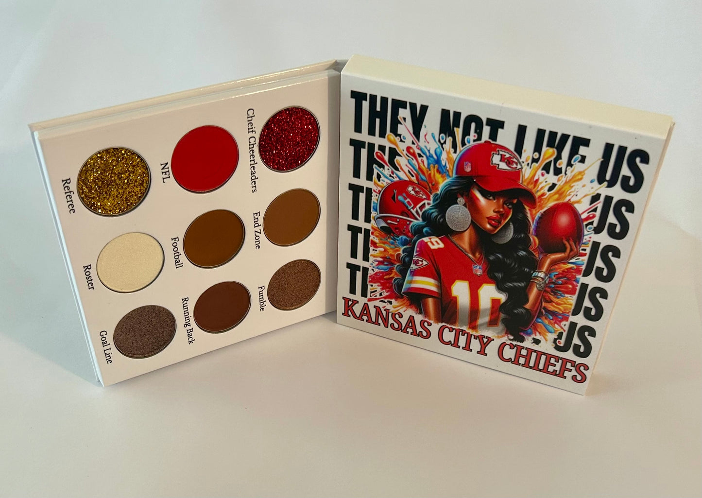 Kansas City Chiefs Eyeshadow Palette