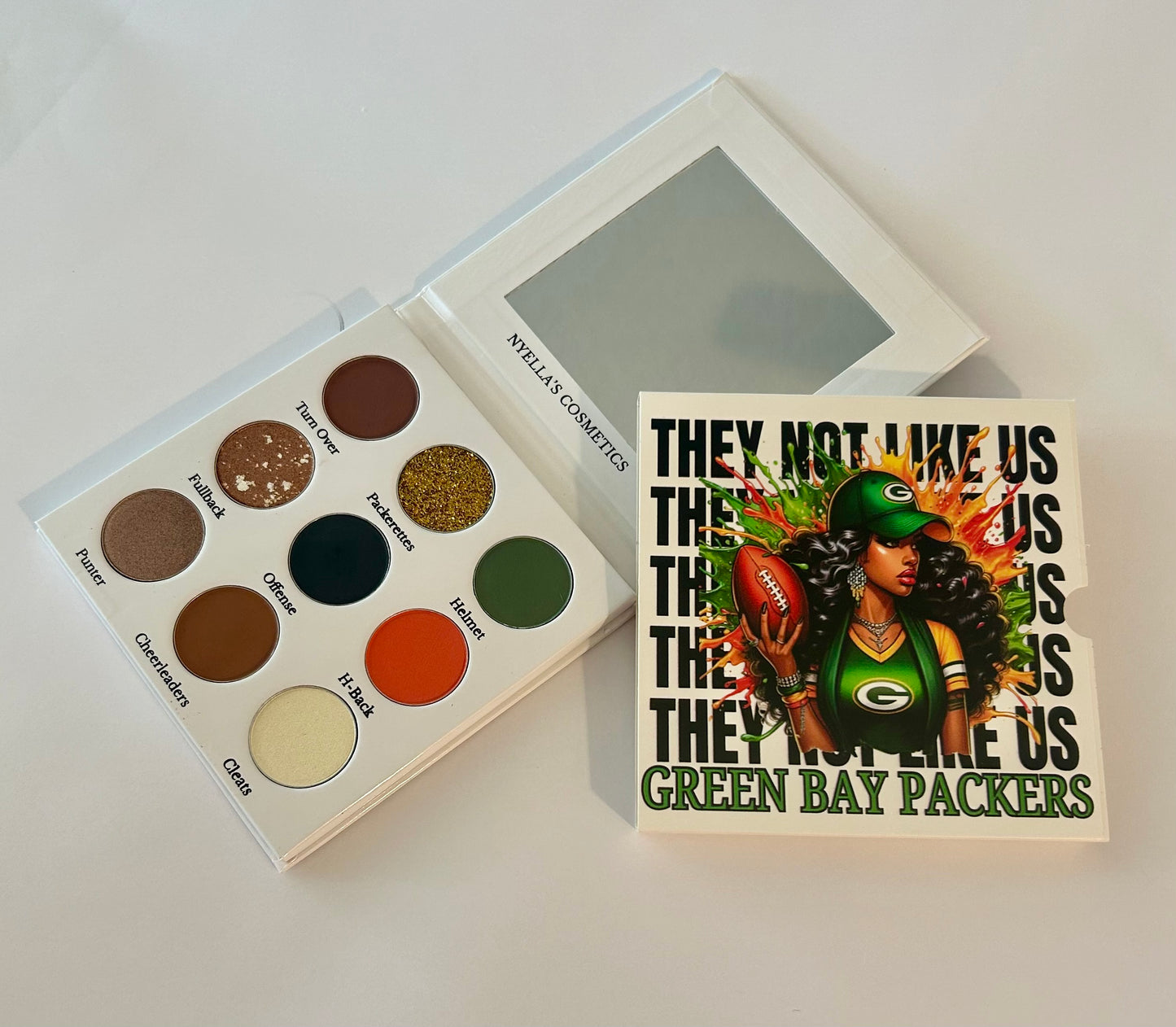 Green Bay Packers Eyeshadow Palette