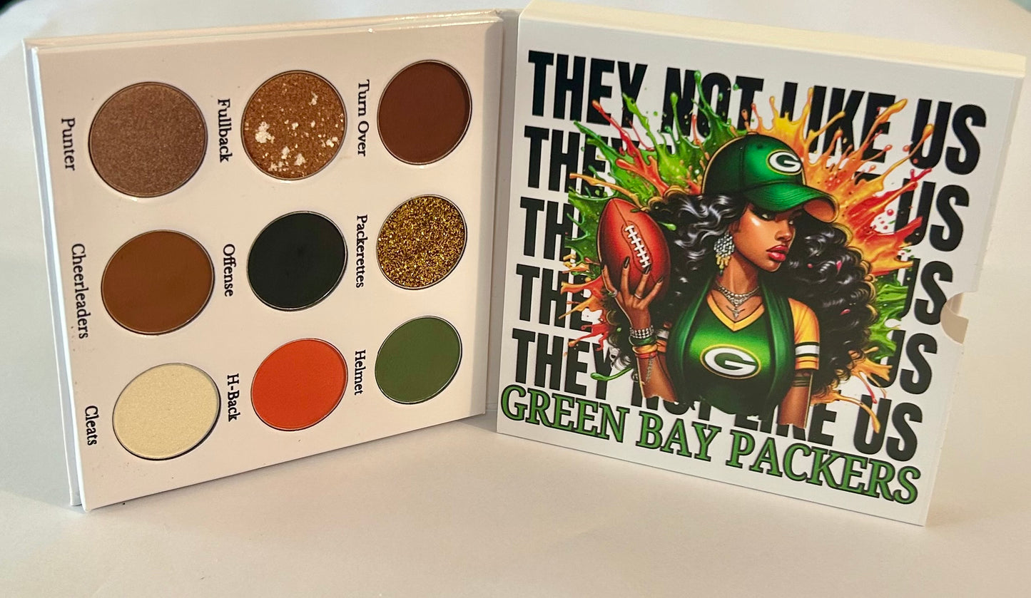 Green Bay Packers Eyeshadow Palette