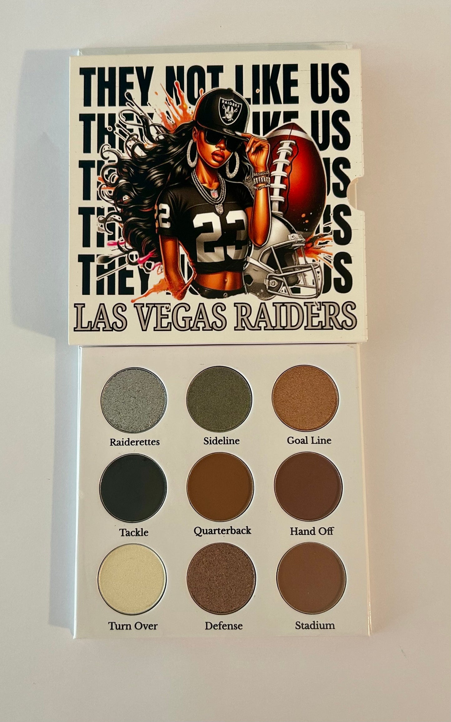Las Vegas Raiders Eyeshadow Palette